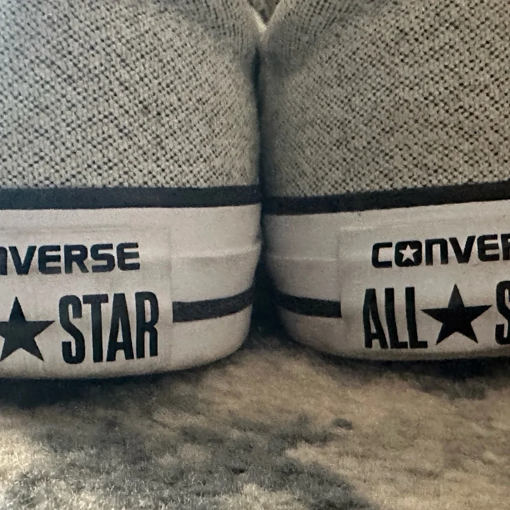 Converse Womens Madison speckled Grey Sneakers Size 8 - Picture 4 of 6